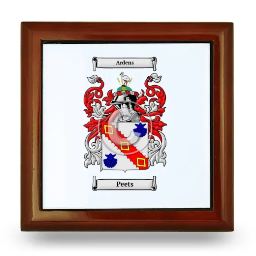 Peets Wooden Jewelry Box