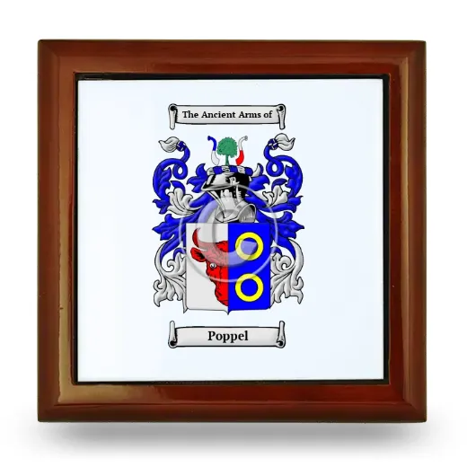 Poppel Wooden Jewelry Box