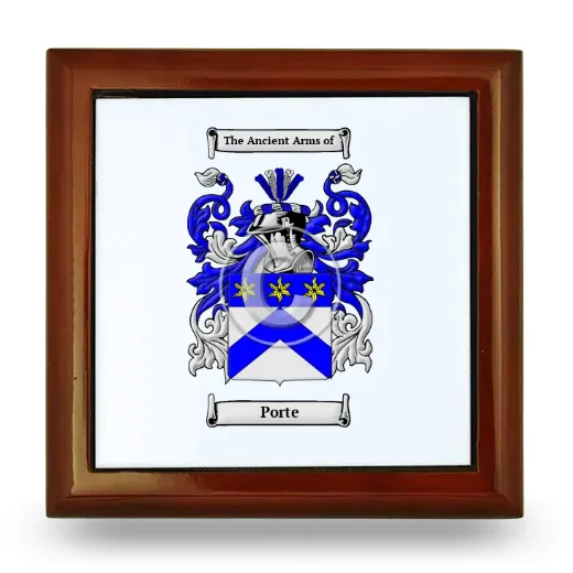 Porte Wooden Jewelry Box