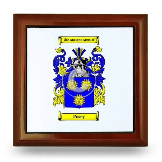 Posey Wooden Jewelry Box