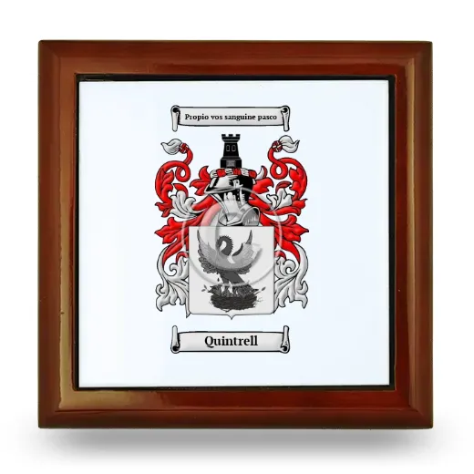 Quintrell Wooden Jewelry Box