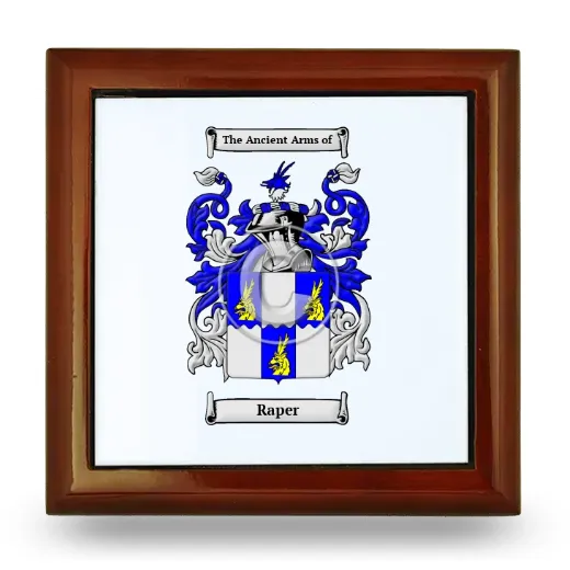 Raper Wooden Jewelry Box