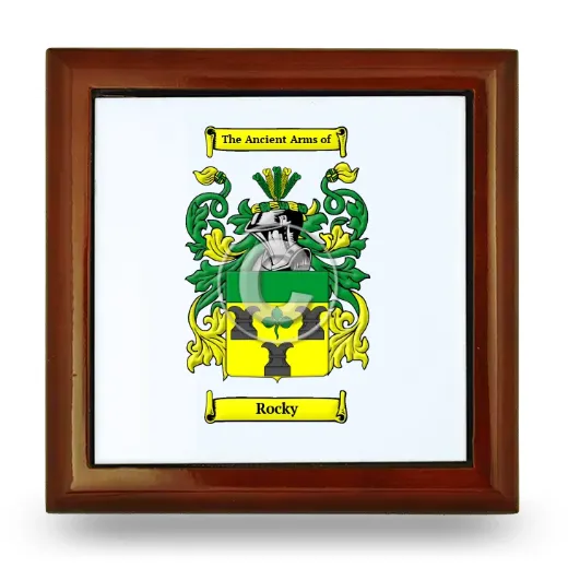 Rocky Wooden Jewelry Box