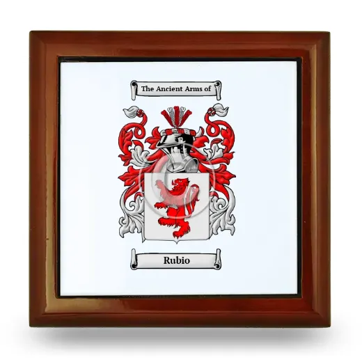 Rubio Wooden Jewelry Box