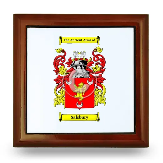 Salsbury Wooden Jewelry Box