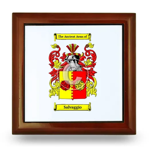 Salvaggio Wooden Jewelry Box