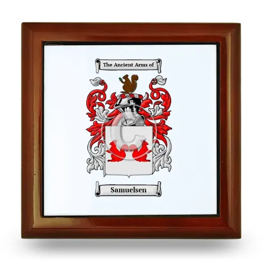 Samuelsen Wooden Jewelry Box