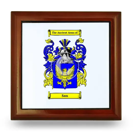 San Wooden Jewelry Box