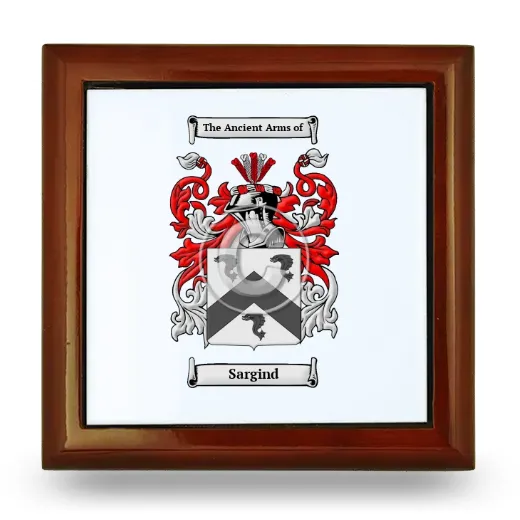 Sargind Wooden Jewelry Box