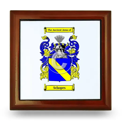 Schopes Wooden Jewelry Box