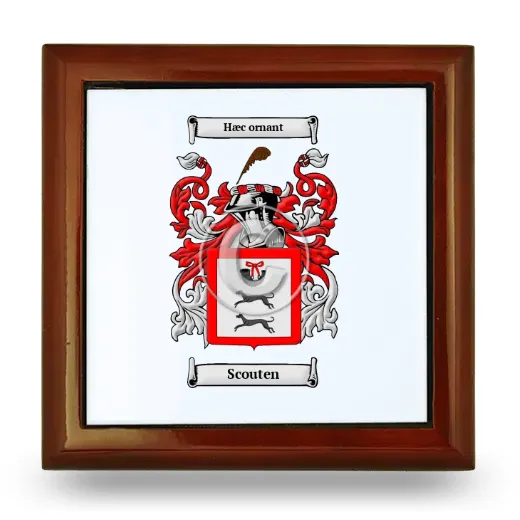 Scouten Wooden Jewelry Box