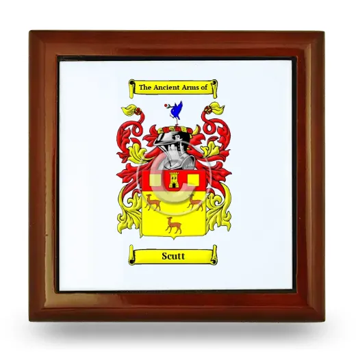 Scutt Wooden Jewelry Box