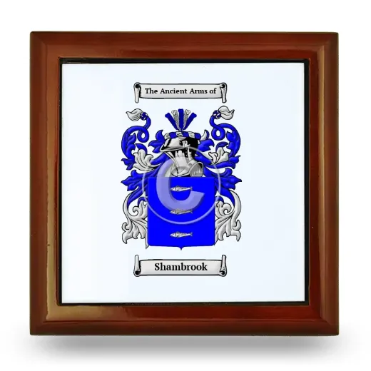 Shambrook Wooden Jewelry Box
