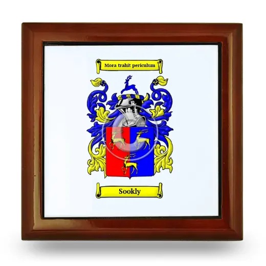 Sookly Wooden Jewelry Box