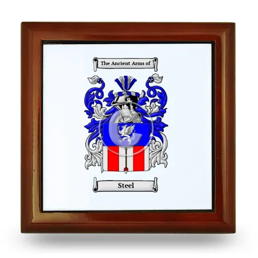 Steel Wooden Jewelry Box