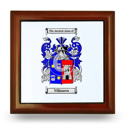 Villanova Wooden Jewelry Box