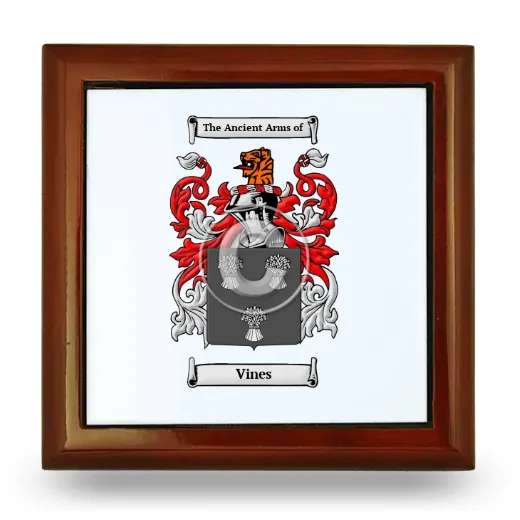 Vines Wooden Jewelry Box