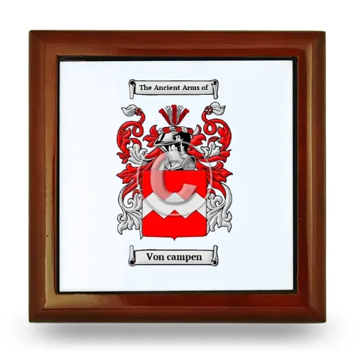 Von campen Wooden Jewelry Box