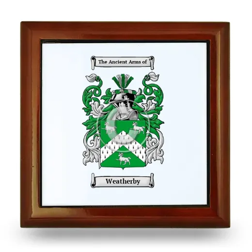 Weatherby Wooden Jewelry Box