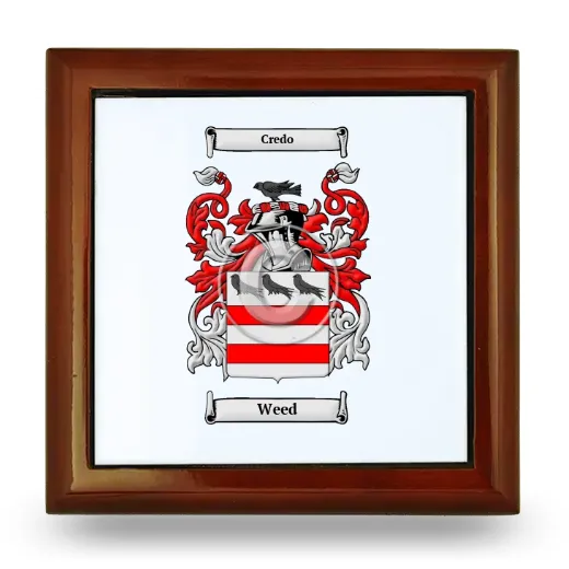 Weed Wooden Jewelry Box