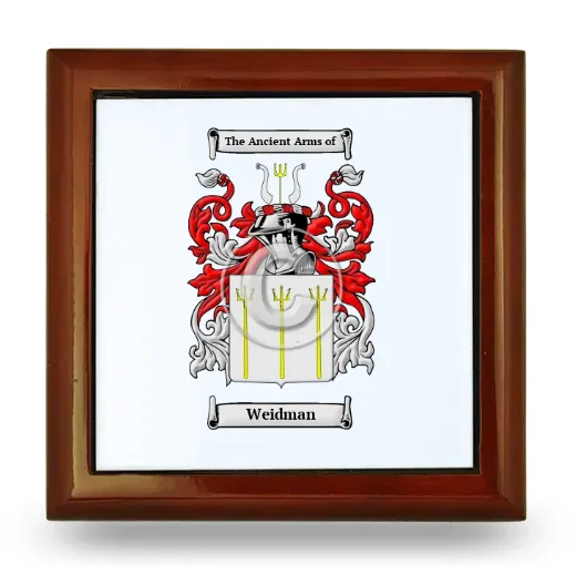 Weidman Wooden Jewelry Box