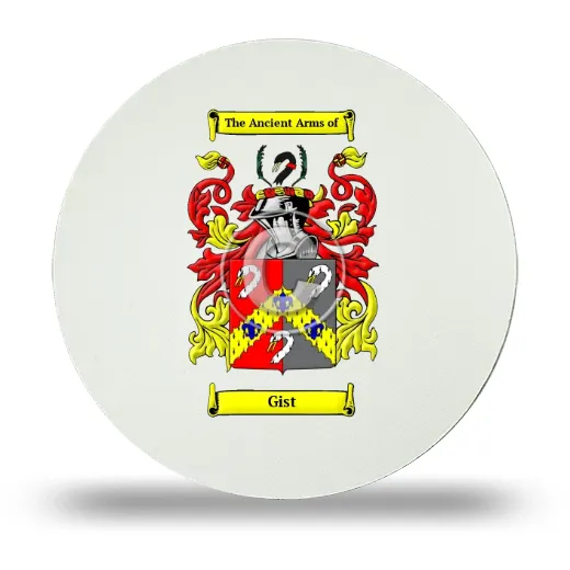 Gist Round Mouse Pad