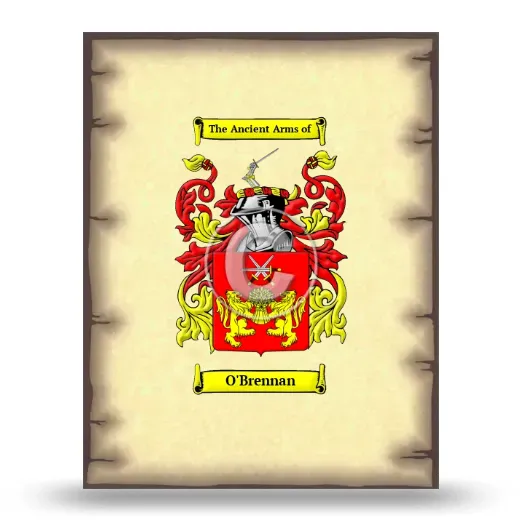 O'Brennan Coat of Arms Print