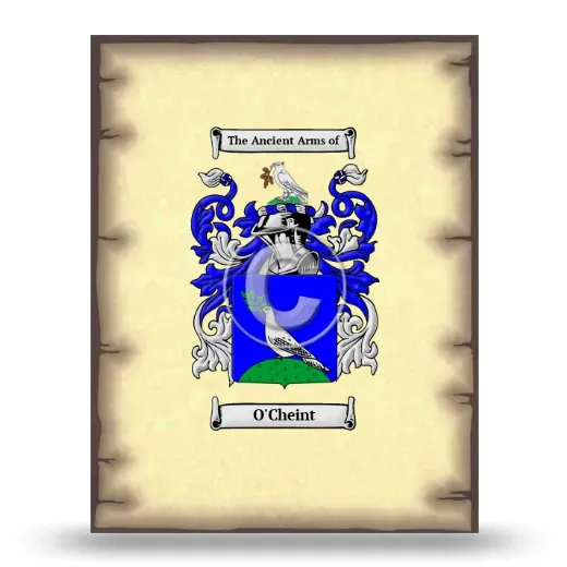 O'Cheint Coat of Arms Print
