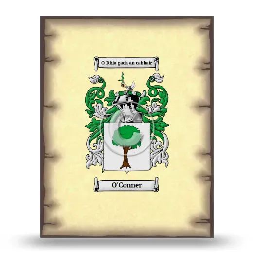 O'Conner Coat of Arms Print