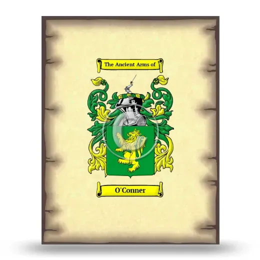 O'Conner Coat of Arms Print