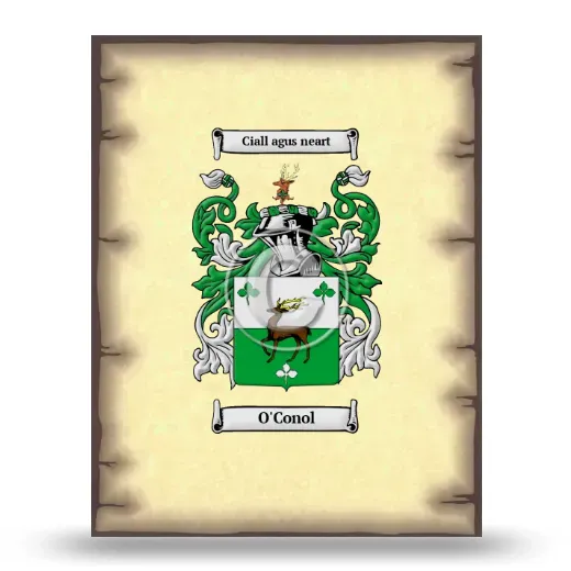 O'Conol Coat of Arms Print