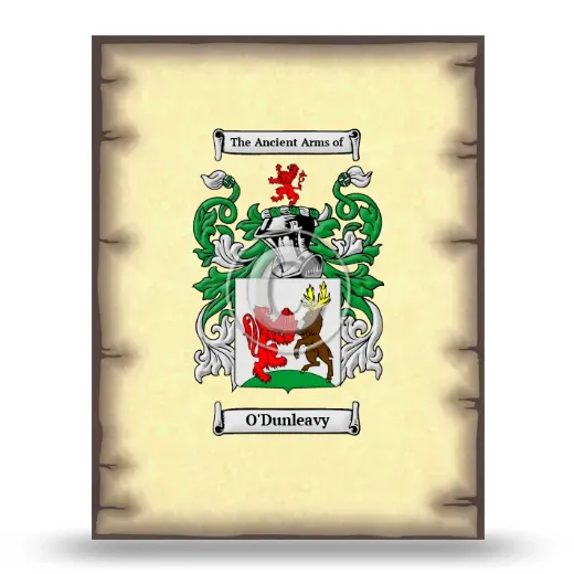 O'Dunleavy Coat of Arms Print