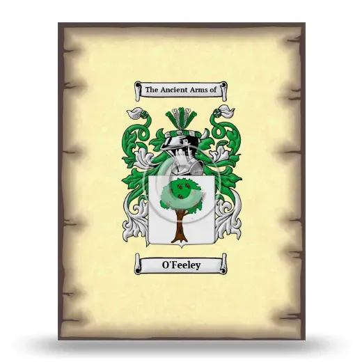 O'Feeley Coat of Arms Print