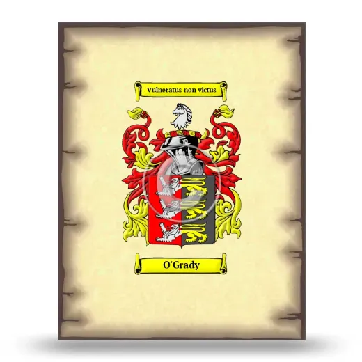 O'Grady Coat of Arms Print