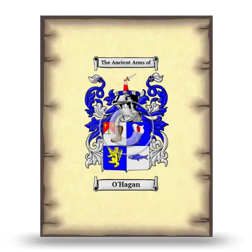 O'Hagan Coat of Arms Print
