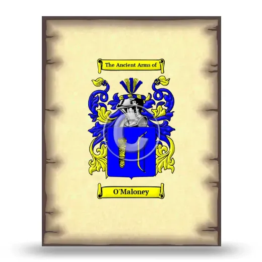 O'Maloney Coat of Arms Print