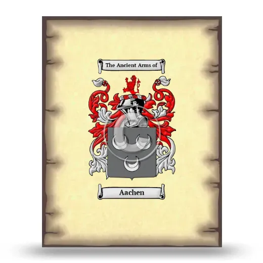 Aachen Coat of Arms Print