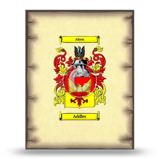 Addler Coat of Arms Print