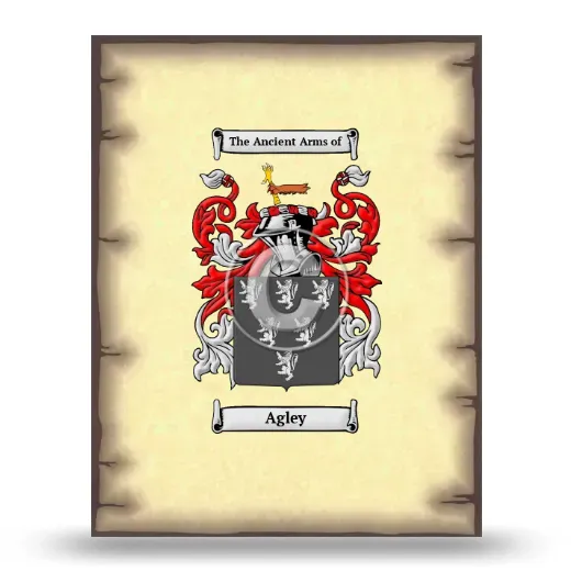 Agley Coat of Arms Print
