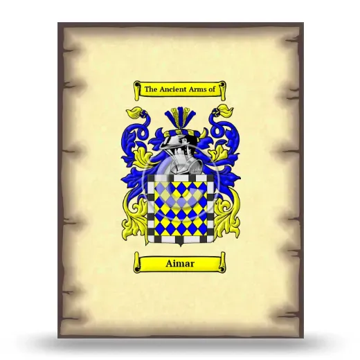 Aimar Coat of Arms Print