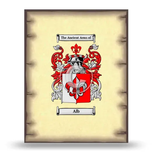 Alb Coat of Arms Print