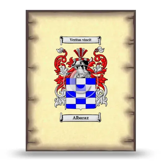 Albaraz Coat of Arms Print