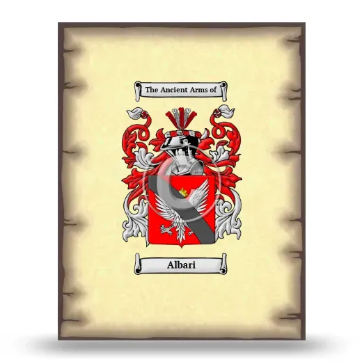 Albari Coat of Arms Print