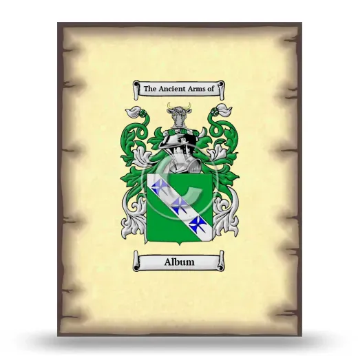 Album Coat of Arms Print