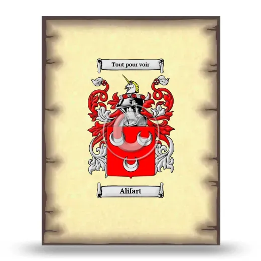 Alifart Coat of Arms Print