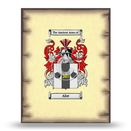 Alot Coat of Arms Print