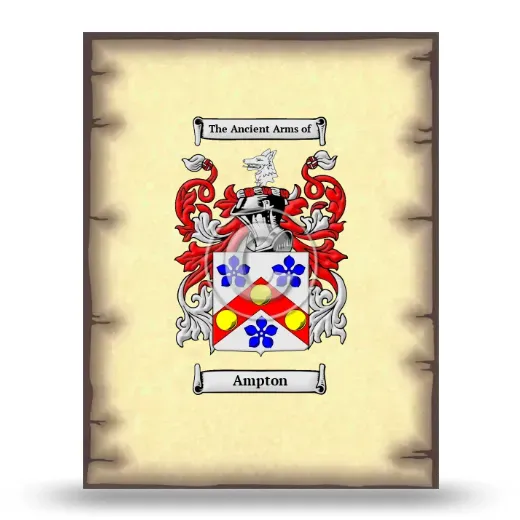 Ampton Coat of Arms Print