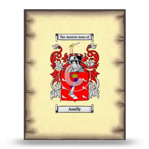 Anally Coat of Arms Print