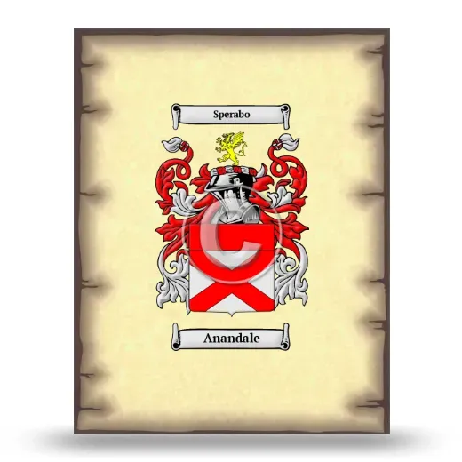 Anandale Coat of Arms Print