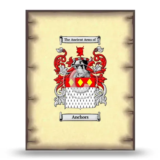 Anchors Coat of Arms Print